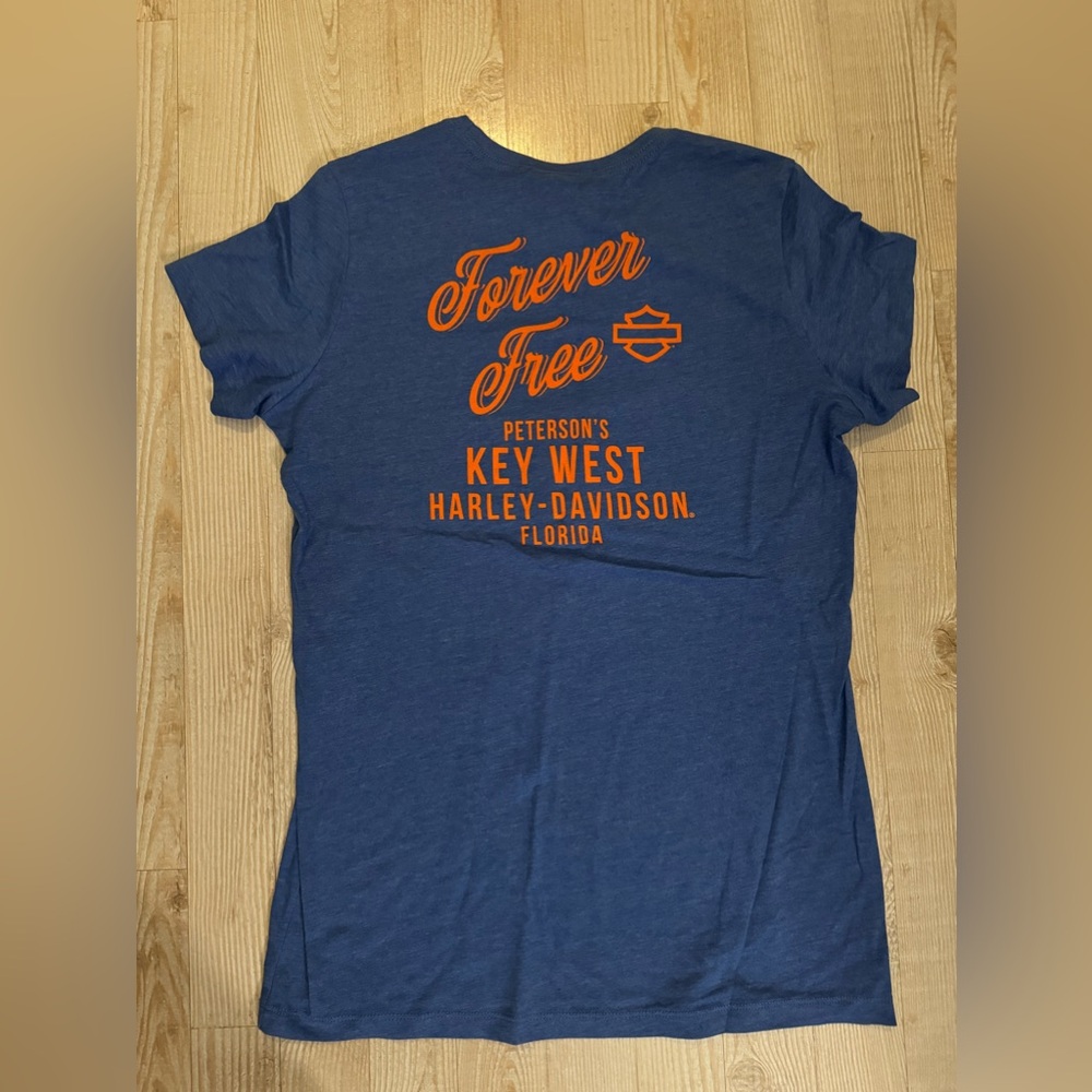 NWT Harley Davidson Key West Florida tshirt Size X-Large - Picture 2 of 4